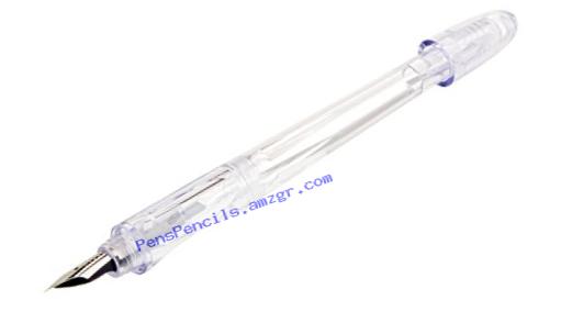 Pilot Fountain Pen with Ergo Grip, Extra Fine Nib, Clear Body (PFP50RNCEF)
