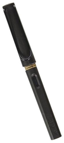 LAMY Safari Fountain Pen, Charcoal Medium Nib (L17M)