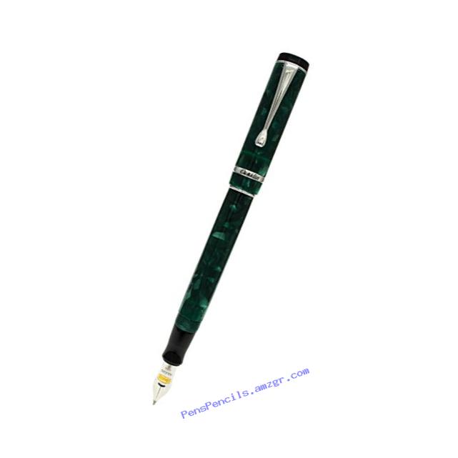 Conklin Duragraph Forest Green Fountain Pen, Fine Nib (CK71321)