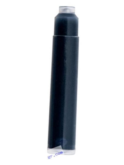 Monteverde International Size Cartridge to Fit Fountain Pens, Blue Black, 6 per Pack (G302BB)
