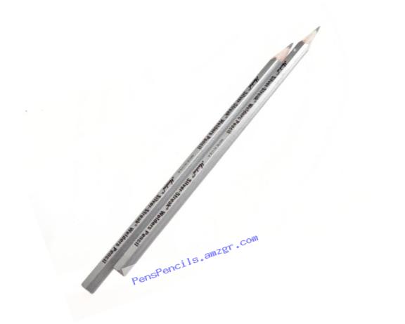 Forney 70794 Marking Pencil, Silver Lead, 2-Pack