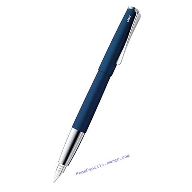 LAMY Studio Fountain Pen, Imperial Blue, Fine Nib (L67IBF)