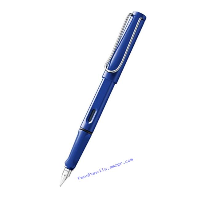 LAMY Safari Fountain Pen, Blue (L14F)