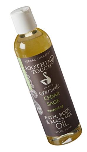 Soothing Touch W67366CS Bath and Body Oil Cedar Sage, 8-Ounce