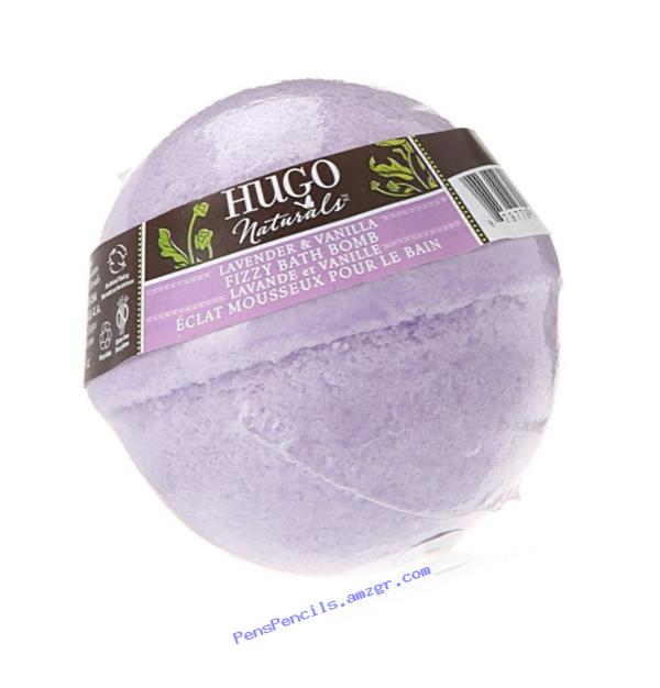 Hugo Naturals Fizzy Bath Bomb, Lavender and Vanilla, 6 Ounce Bath Bomb
