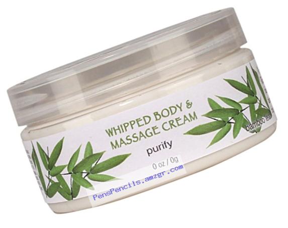Spa...ah Massage and Whipped Body Cream - Purify (Bamboo Leaf) - 8 oz